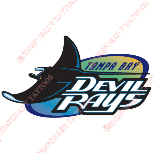 Tampa Bay Rays Customize Temporary Tattoos Stickers NO.1948